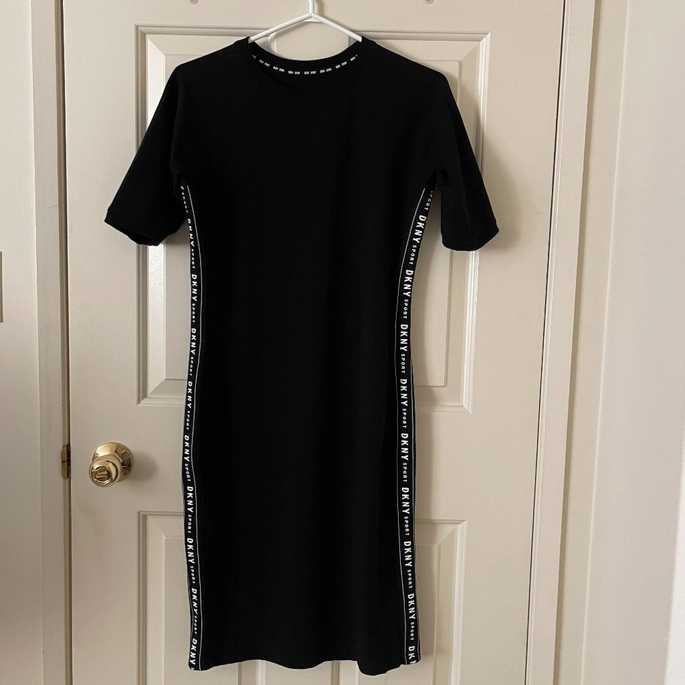 DKNY Sport Black Sweater Dress Size Small
